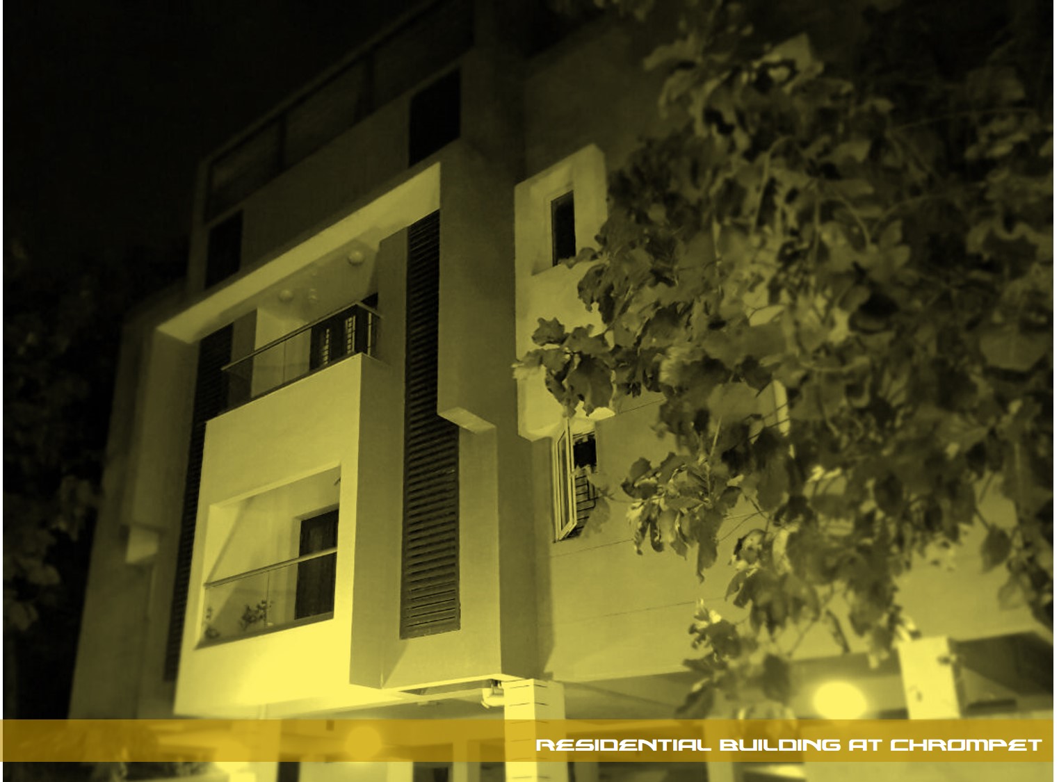 Residential building at chrompet